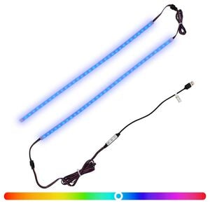 vidaXL LED szalag 110 cm Soksz&iacute;nű PVC