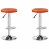 vidaXL B&aacute;rsz&eacute;k 2 pcs 31 x 31 x 87 cm Műbőr Forg&oacute;