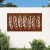 vidaXL lev&eacute;lmint&aacute;s corten ac&eacute;l kerti fald&iacute;sz 105 x 55 cm