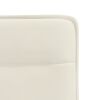vidaXL 6 db krémszínű bársony étkezőszék