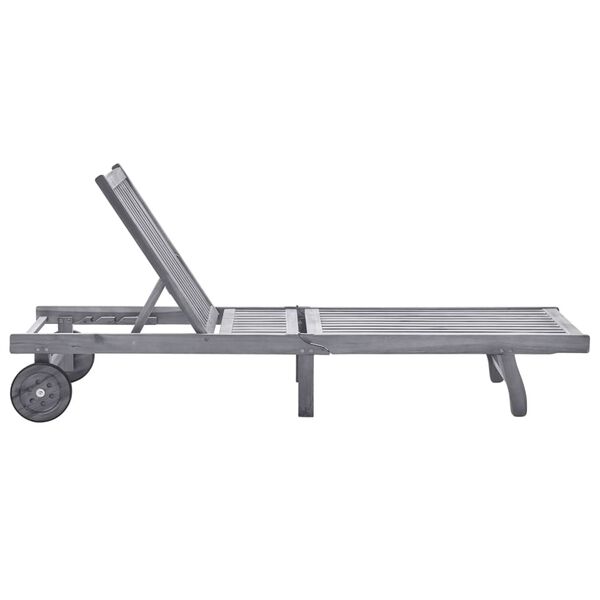 vidaXL sz&uuml;rke t&ouml;m&ouml;r ak&aacute;cfa kerti napoz&oacute;&aacute;gy p&aacute;rn&aacute;val