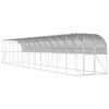vidaXL Fali Ty&uacute;k&oacute;l Ez&uuml;st 600 x 150 x 215 cm Horganyzott Ac&eacute;l