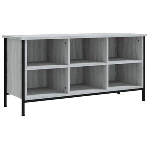 vidaXL sz&uuml;rke sonoma sz&iacute;nű szerelt fa cipőszekr&eacute;ny 100x35x50 cm