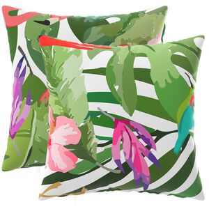 vidaXL P&aacute;rna huzat 2 pcs HEERLEN Soksz&iacute;nű 30 x 30 cm Poli&eacute;szter