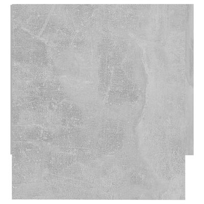 vidaXL betonszürke forgácslap ruhásszekrény 100 x 32,5 x 35 cm