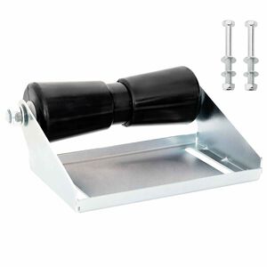 vidaXL Cs&oacute;nak P&oacute;tkocsi Henger Tart&oacute;val 25,4 cm Ez&uuml;st Horganyzott Ac&eacute;l