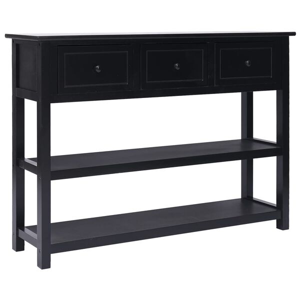 vidaXL fekete t&ouml;m&ouml;r cs&aacute;sz&aacute;rfa t&aacute;lal&oacute;szekr&eacute;ny 108 x 30 x 76 cm