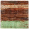 vidaXL n&eacute;gysz&ouml;gű t&ouml;m&ouml;r &uacute;jrahasznos&iacute;tott fa asztallap 80x80 cm 15-16 mm