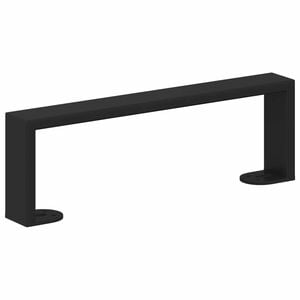 vidaXL B&uacute;tor l&aacute;bak 12 db Fekete 311 x 40,5 x 100 mm Vas