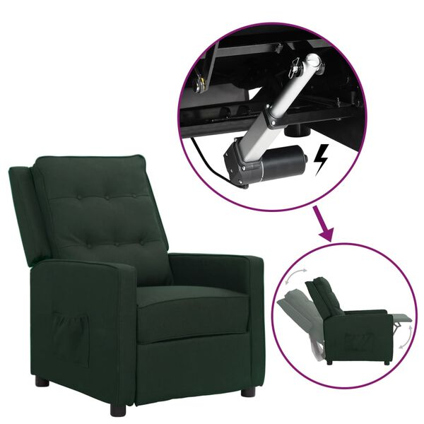 vidaXL s&ouml;t&eacute;tz&ouml;ld sz&ouml;vet fel&aacute;ll&aacute;st seg&iacute;tő fotel