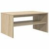 vidaXL Doh&aacute;nyz&oacute;asztal Sonoma t&ouml;lgy 80 x 50 x 40 cm Szerelt Fa