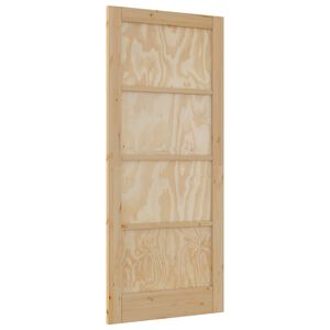 vidaXL Belső Ajt&oacute; 86 x 198,5 cm Furn&eacute;r Term&eacute;szetes