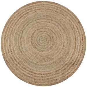 vidaXL k&ouml;r alak&uacute; fonott juta szőnyeg 150 cm