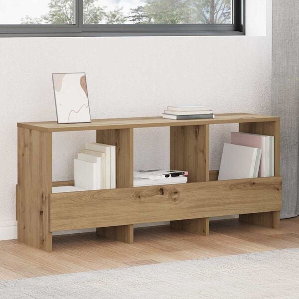 vidaXL Magazin &aacute;llv&aacute;ny Artisan t&ouml;lgy 102 x 30 x 45 cm