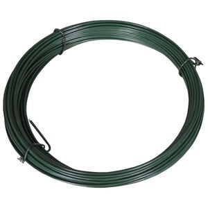 vidaXL z&ouml;ld ac&eacute;l dr&oacute;tker&iacute;t&eacute;s &ouml;sszek&ouml;tő dr&oacute;t 1,4/2 mm 25 m