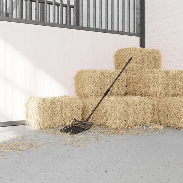 vidaXL 14 fogas fekete ac&eacute;l vasvilla