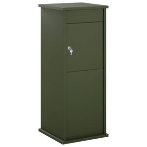 vidaXL postal&aacute;da Olajz&ouml;ld 40 x 40 x 100 cm Ac&eacute;l