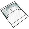 vidaXL Mad&aacute;rfog&oacute; Z&ouml;ld 50 x 60 x 1,9 cm Polietil&eacute;n