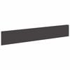 vidaXL Fűszeg&eacute;lyez&eacute;s 20 db 100 x 18 cm Ac&eacute;l Fekete
