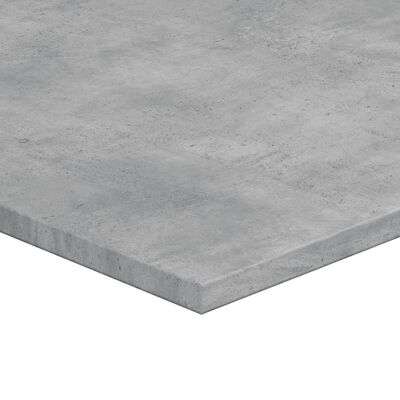 vidaXL 4 db betonszürke forgácslap könyvespolc 100 x 40 x 1,5 cm