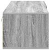 vidaXL Fából Készült Szekrény Szürke Sonoma 100,5 x 39 x 30 cm Faanyag