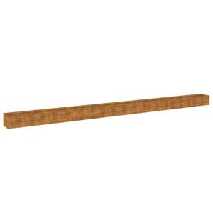 vidaXL corten ac&eacute;l kerti magas&aacute;gy&aacute;s 770x50x36 cm