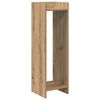 vidaXL N&ouml;v&eacute;ny&aacute;llv&aacute;ny K&eacute;zműves T&ouml;lgy 30 x 30 x 100 cm Szerelt Fa