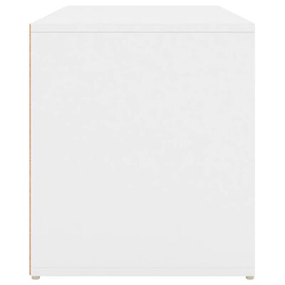 vidaXL fehér forgácslap előszoba pad 80 x 40 x 45 cm