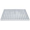 vidaXL R&aacute;cs Ez&uuml;st 50 x 50 x 2 cm Forr&oacute;-galvaniz&aacute;lt Ac&eacute;l