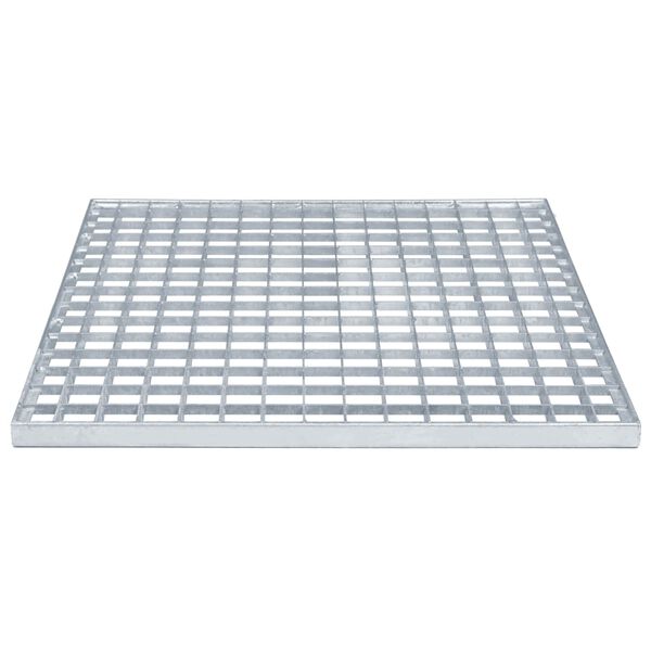vidaXL R&aacute;cs Ez&uuml;st 50 x 50 x 2 cm Forr&oacute;-galvaniz&aacute;lt Ac&eacute;l