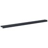 vidaXL Ablakp&aacute;rk&aacute;ny Antracit fa erezettel 120 x 15 x 4,5 cm PVC