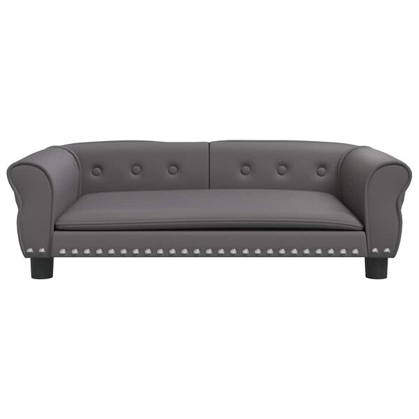 vidaXL sz&uuml;rke műbőr kutya&aacute;gy 95x55x30 cm