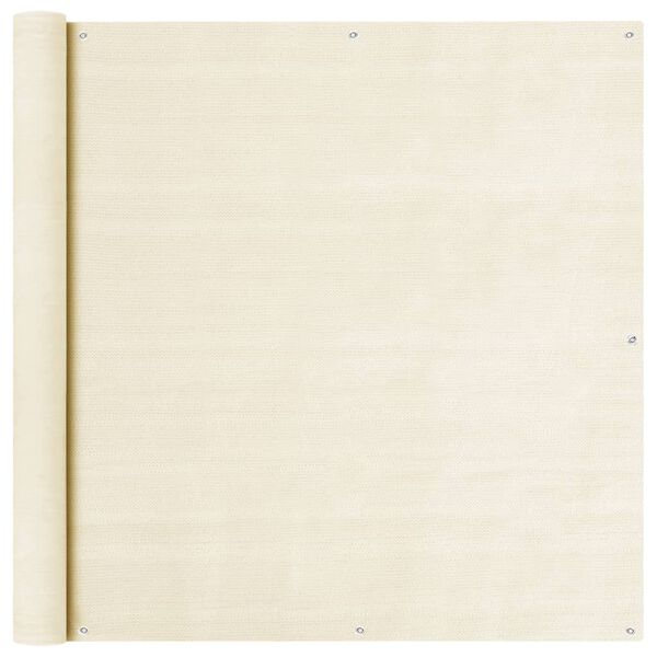 vidaXL kr&eacute;msz&iacute;nű HDPE erk&eacute;lytakar&oacute; 120 x 600 cm