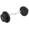 vidaXL hajl&iacute;tott s&uacute;lyz&oacute;r&uacute;d s&uacute;lyt&aacute;rcs&aacute;kkal 60 kg