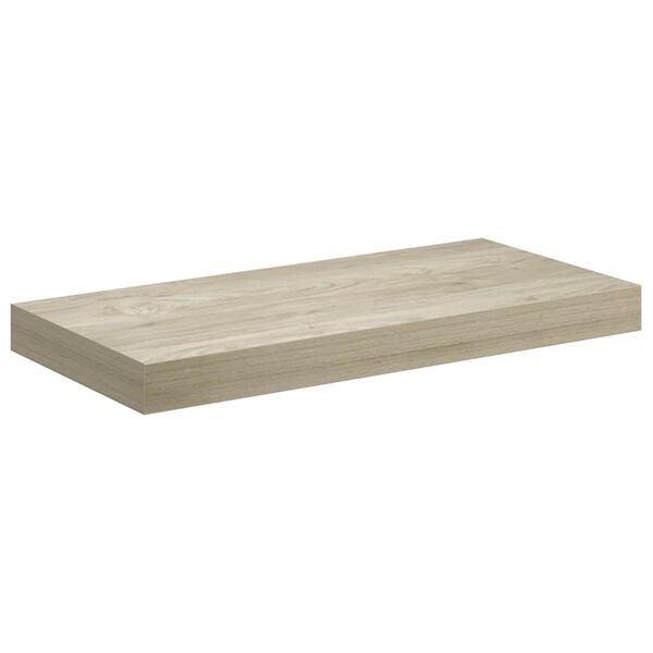 vidaXL t&ouml;lgysz&iacute;nű MDF lebegő fali polc 50 x 23 x 3,8 cm