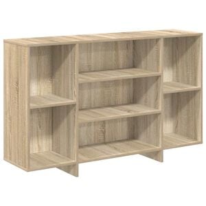 vidaXL sonoma t&ouml;lgy sz&iacute;nű szerelt fa t&aacute;lal&oacute;asztal 120x30x75 cm