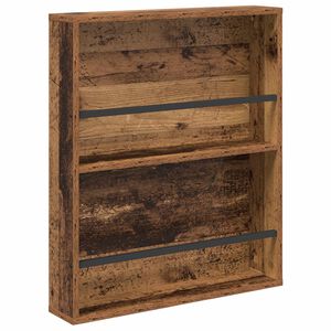 vidaXL Magazin &aacute;llv&aacute;ny polcokkal &Ouml;reg fa 60 x 12 x 70 cm Szerelt Fa
