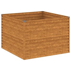 vidaXL corten ac&eacute;l kerti magas&aacute;gy&aacute;s 100x100x69 cm