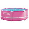INTEX F&eacute;mv&aacute;zas, f&ouml;ld feletti medence 244 x 76 cm Kerek sz&aacute;m&aacute;ra