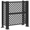 vidaXL Kuk&aacute;s R&aacute;cs Antracitsz&uuml;rke 123 x 47 x 114 cm PP