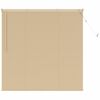 vidaXL Zsaluzia Vil&aacute;gos barna mint&aacute;val 150 x 160 cm 25 mm PVC