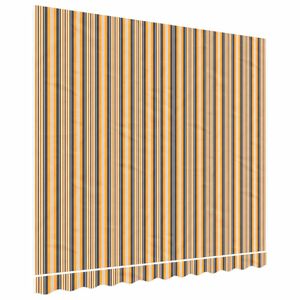 vidaXL narancss&aacute;rga &eacute;s fekete poli&eacute;szter p&oacute;tsz&ouml;vet napellenzőh&ouml;z 280 x 245 cm