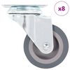 vidaXL 8 db &ouml;nbe&aacute;ll&oacute; g&ouml;rgő 50 mm