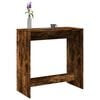 vidaXL f&uuml;st&ouml;s t&ouml;lgy sz&iacute;nű szerelt fa b&aacute;rasztal 102 x 50 x 103,5 cm