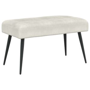 vidaXL Gombos varr&aacute;s&uacute; pad Kr&eacute;msz&iacute;nű 80 x 40 x 46 cm B&aacute;rsony