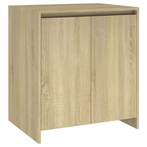 vidaXL sonoma t&ouml;lgy sz&iacute;nű szerelt fa t&aacute;lal&oacute;szekr&eacute;ny 70x41x75 cm