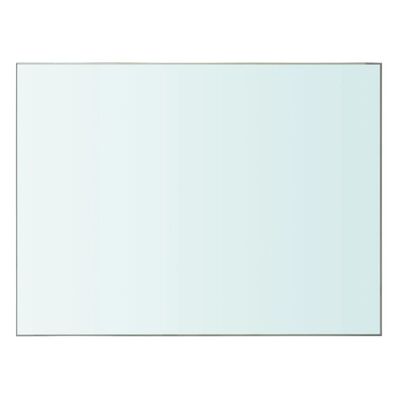vidaXL Átlátszó üvegpolc panel 40x30 cm