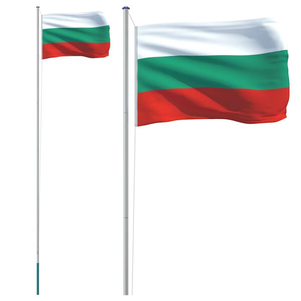 vidaXL alum&iacute;nium bolg&aacute;r z&aacute;szl&oacute; &eacute;s r&uacute;d 6,23 m