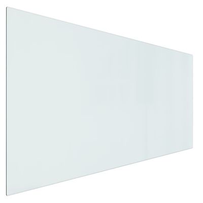 vidaXL téglalap alakú kandalló-üveglap 120 x 60 cm