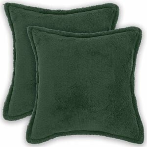 vidaXL P&aacute;rna huzat 2 pcs HOUTEN S&ouml;t&eacute;tz&ouml;ld 30 x 30 cm Boucl&eacute;